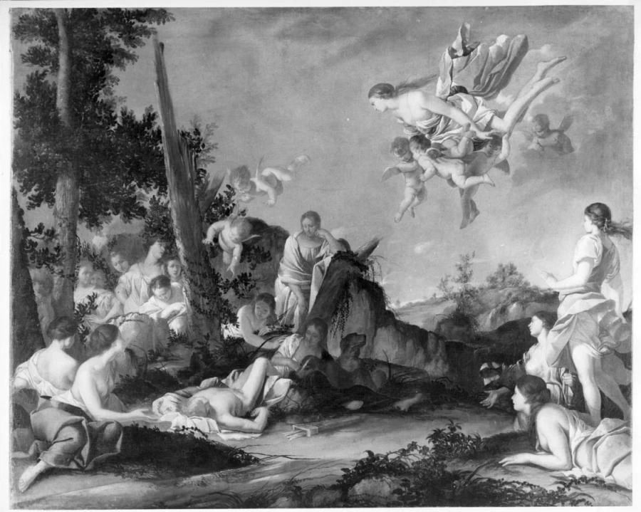 Morte di Adone - Praga, Narodni Galerie v Praze